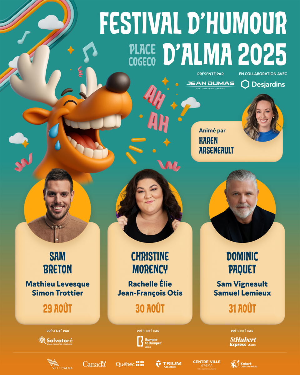 Affiche Festival d'humour d'Alma