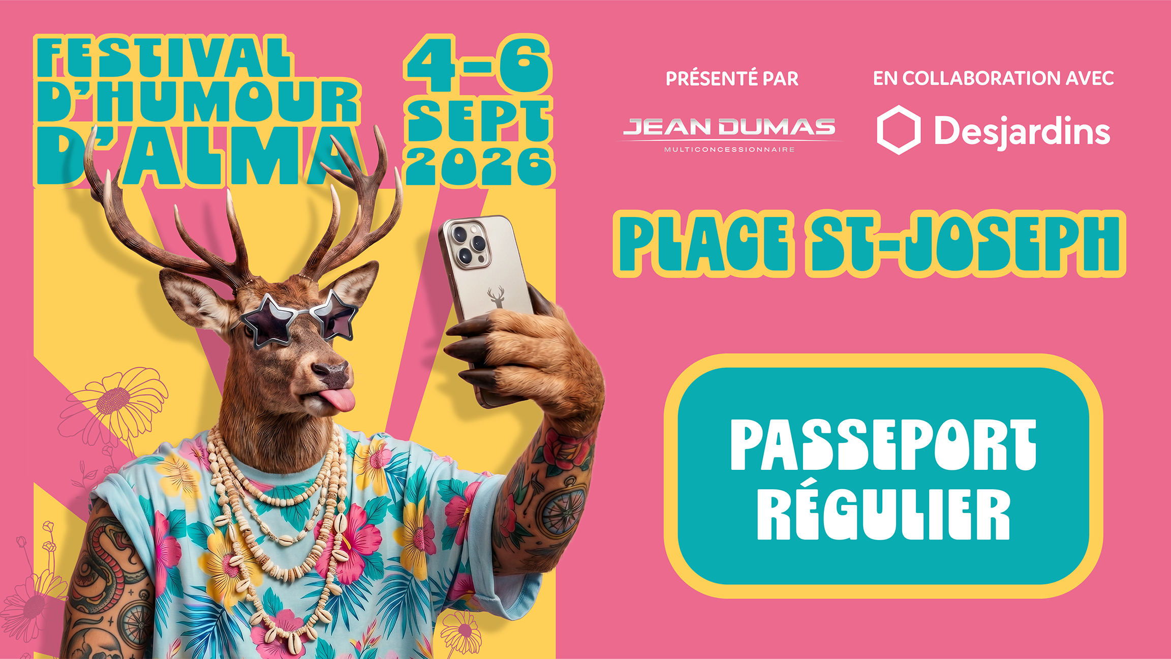 Passeport régulier (places assises)